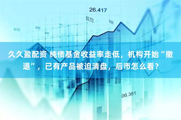 久久盈配资 纯债基金收益率走低，机构开始“撤退”，已有产品被迫清盘，后市怎么看？