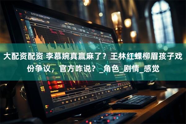大配资配资 李慕婉真赢麻了？王林红蝶柳眉孩子戏份争议，官方咋说？_角色_剧情_感觉