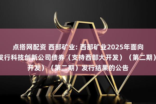 点搭网配资 西部矿业: 西部矿业2025年面向专业投资者公开发行科技创新公司债券（支持西部大开发）（第二期）发行结果的公告